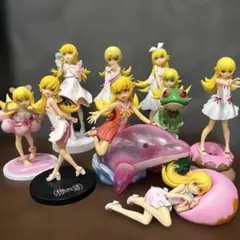 物語シリーズ 忍野忍 フィギュア まとめ 9セット 一番くじ プライズ 