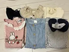 80サイズ　ワンピース6点セット