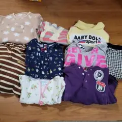 ベビー・キッズ服セット (ロンパース・トップス)