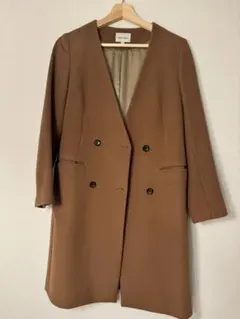 ブラウン チェスターコート