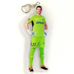 松本山雅 ハッピークジ限定 プレーヤーズBIGアクリルキーホルダー ビクトル選手