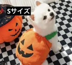 犬服 ハロウィン パンプキン コスチューム 仮装