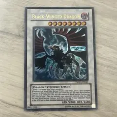 遊戯王 英語版 ブラックフェザー・ドラゴン1st ウルトラレア TSHD