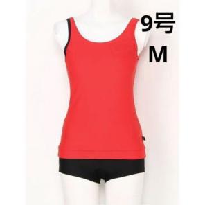 9号 Mサイズ 新品 FILA YOGA セパレーツ ヨガウエア 水陸両用赤のサムネイル