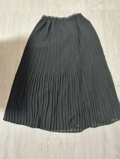 Samansa Mos2 シアー透け感　プリーツスカート