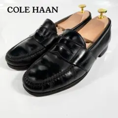 【USA製】COOL HAAN コールハーン　コインローファー　革靴　黒