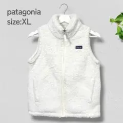 patagonia パタゴニア フリース ボアベスト ホワイト XLサイズ
