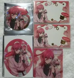 ブルーロック バレンタイン 千切豹馬 缶バッジ クリアカード 特典