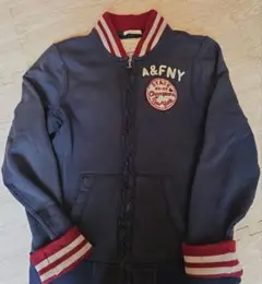 Abercrombie & Fitchアバクロ トラックジャケット S ネイビー