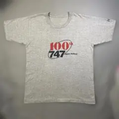 ヴィンテージ USA製 80s 日本航空 JAL 鶴丸 Tシャツ 企業 古着 - メルカリ