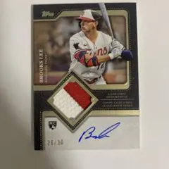 topps BROOKS LEE RC auto 26/30