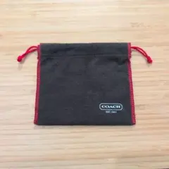 COACH 小物袋 ミニ巾着 ブラウン アクセサリーギフト