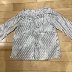 ハグオーワー☆花柄長袖ブラウス