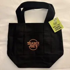 【現地購入/新品未使用】TRADER JOE'S 限定ミニトートバッグ 黒