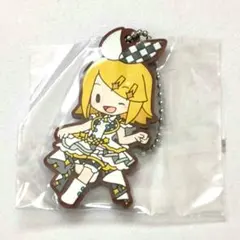 鏡音リン ラバーマスコット キーホルダー プロセカ モモジャン