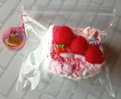 日本スクイーズセンター購入　いちごショートケーキスクイーズ　美品