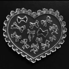 シリコンモールド リボン C