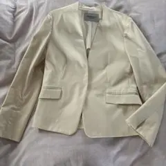 春夏スーツ　アイボリー　グリーンレーベルリラクシング　卒入学式　セレモニー