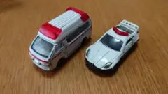 トミカ　救急車　パトカー