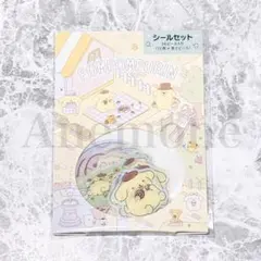 【新品未使用】サンリオ ポムポムプリン 30周年グッズ 郵便局 シールセット
