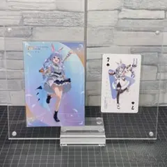 兎田ぺこら　2種セット　ホロライブ　公式トランプ　5th イラストカード