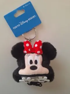 【新品】東京ディズニーランド　ファンキャップ　キーチェーン　ミニー