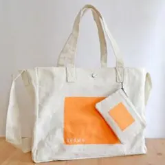 smart 2019年5月号 付録 BEAMS トートバッグ&ポーチ