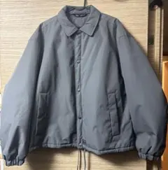 【美品】ZARA dnwr 中綿コーチジャケット グレー Lサイズ