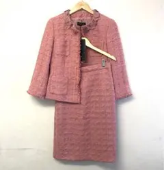 Escada エスカーダ シルク ツイード スーツ セット ジャケット スカート