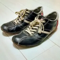 【ソール硬化】Lee／リー スニーカー 25.5cm 90s ブラウン 茶