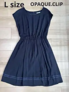 OPAQUE.CLIP ノースリーブ　ワンピース　セレモニー　フォーマル