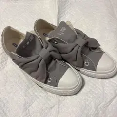 CONVERSE ALL STAR リボン スニーカー グレーのサムネイル