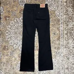 Levi's 517 フレア ブラックデニム W31 Y2Kグランジ