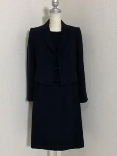 7590. 【極美品】 LIUMA イギン リボン ブラックフォーマル 11号