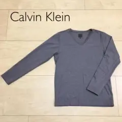 Calvin Klein カルバンクライン グレー 長袖 カットソー Tシャツ