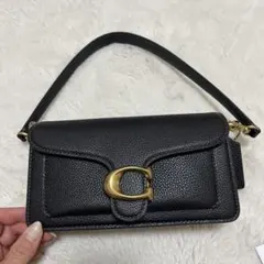 美品】COACHタビーTabby ショルダーバッグ20 ブラックM2322 - メルカリ