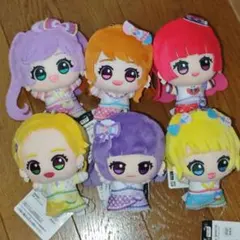 アイカツ！×プリパラ THEMOVIE 出会いのキセキ！ちびぐるみ 全6種類