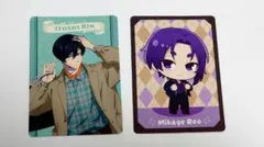 ブルーロック　SCRAMBLE　コラボカフェ　イラストカード　糸師凛　御影玲王