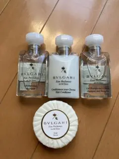 ブルガリ　アメニティ　シャンプー　コンディショナー　ボディウォッシュ　石鹸