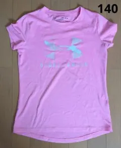 UNDER ARMOUR Tシャツ ピンク YMD/JM/M