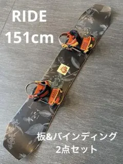 Ride DH DFC 159cm Burton カーテル バインディング付き 2025年