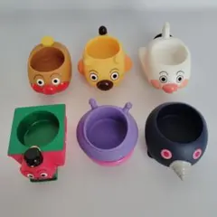 アンパンマン　指人形　あつまれアンパンマン　乗り物　バイキンUFO　モグリン