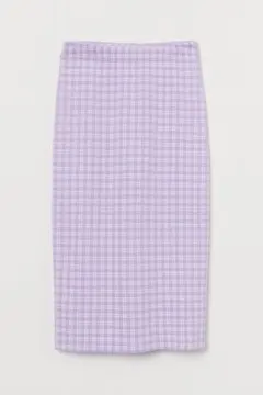 H&М ジャガードパターンスカート Niziuコラボ