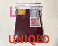 ●新品未開封●ユニクロレディース●ヒートテックタートルネックインナー●レッド・L