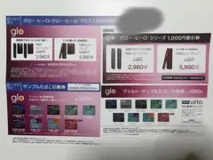 ファミマ、ローソンにて引換。glo ヒーロシリーズ、たばこ引換券2枚