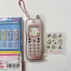 即日発送　たまごっち トレーディングなつかしガラケーキーホルダー　くりてんのサムネイル