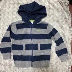 ニットフルジップパーカー5T