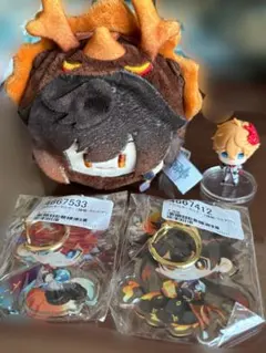原神 タルタリヤ 鍾離ぬいぐるみ アクリルキーホルダー セットのサムネイル