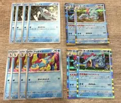 ポケモンカード　ワニノコ アリゲイツ オーダイル 進化ライン