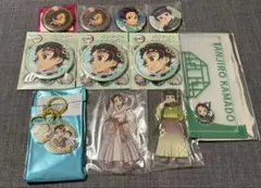 鬼滅の刃 竈門炭治郎 缶バッジ アクリルスタンド セット